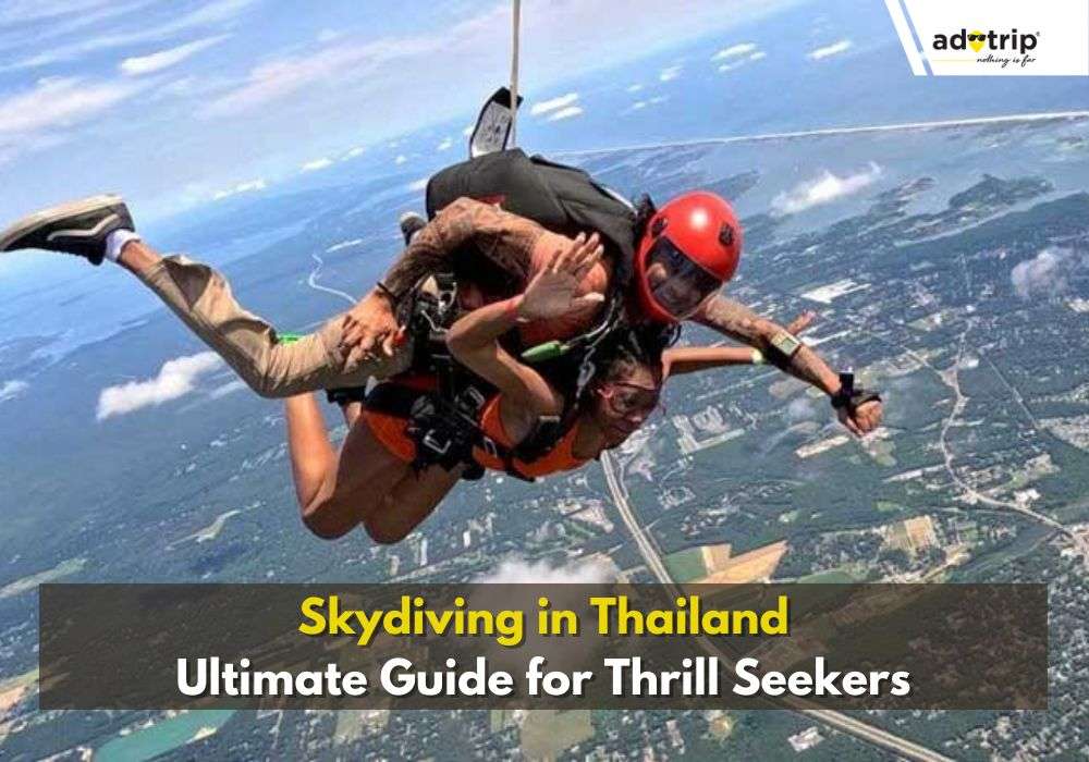 Skydiving in Thailand